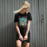 Music Is My Passion Organic cotton t-shirt dress - Beyond T-shirts